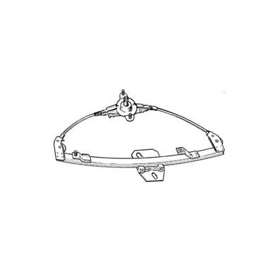 Fiat Fiorino 93-*Elevalunas Manual Del Dch