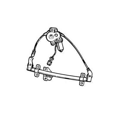 Ford Escort 90-*Elevalunas Elect Del Izq 5p