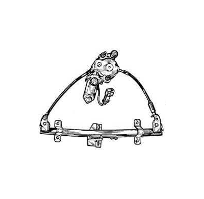 Ford Fiesta 89-*Elevalunas Elec Del Izq 5p