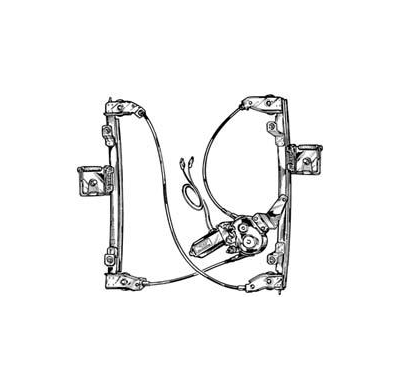 Ford Focus 98-*Elevalunas Elect Del Dch 4p