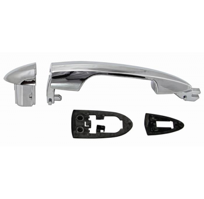 Lancia Ypsilon 12-*Puño Puerta Delantero Dch Plastico Cromado