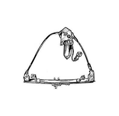 Renault Clio 90-*Elevalunas Del Izq 4p