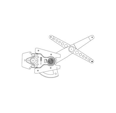 Renault Megane 08-*Elevalunas Electrico Delantero Dch Elect 4p(Sin Motor)