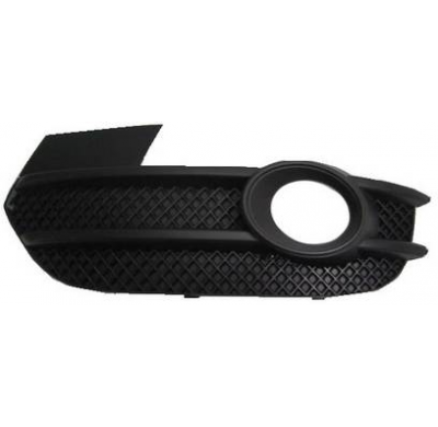 Rejilla Izq Paragolpes Granulado Negra Con Agujero Antiniebla Q3 11>