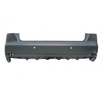 Paragolpes Trasero-Imprimado-Con Tapagancho--Con Agujeros Sensores Aparcamiento+soportes-Mod. 4 Puertas