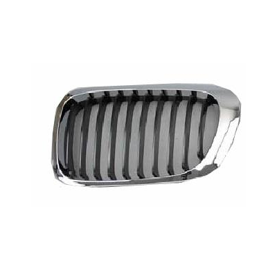 Bmw E46 2p 98-*Rejilla Izq(Crom+negra)