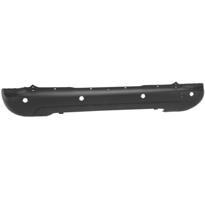 Citroen Ber/Par 12-*Centro Paragolpes Trasero Negro Con Agujero Para Sensor(4cm)