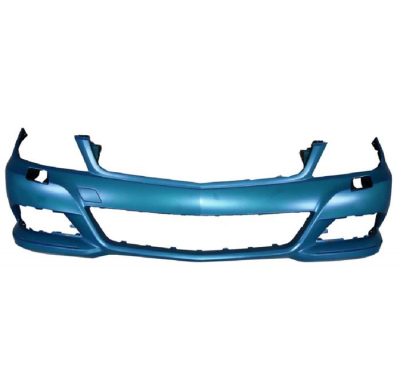 Mercedes C W204 11-*Paragolpes Delantero Para Pintar Con Agujeros Para Lavafaros - Sin Agujeros Para Sensor(Elegance/Avantgarde)