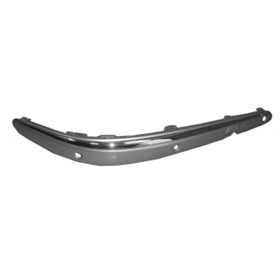 Mercedes W211 02-*Moldura Paragolpes Delantero Dch+moldura Cromada+ Agujeros Para Sensor
