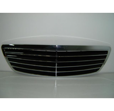 Mercedes S W220 02-*(S350)*Rejilla Com Cr/Negra