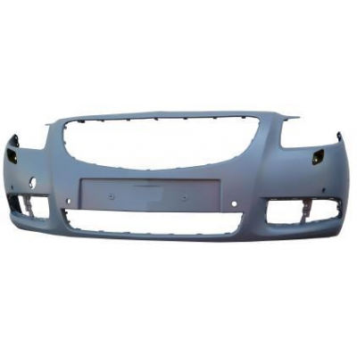 Opel Insignia 08-*Paragolpes Delantero Imprimado Pdc Con Huecos Lavafaros