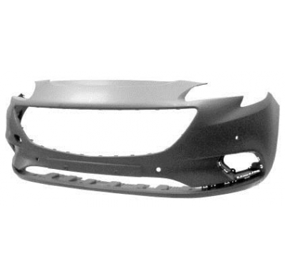 Opel Corsa 15-*Paragolpes Delantero Para Pintar Con 4 Agujeros Para Sensor