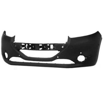 Peugeot 208 12-*Paragolpes Delanter. Con Agujeros Antiniebla Para Pintar Con Agujeros Para Sensor