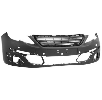 Peugeot 308 13-*Paragolpes Delantero Para Pintar Con Agujeros Para Sensor