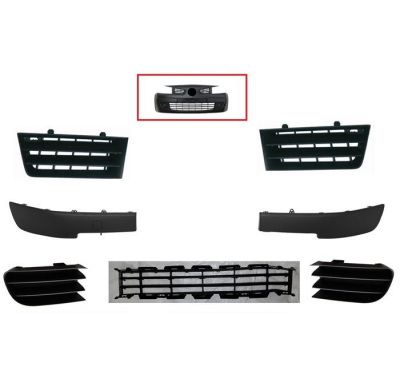 Renault Megane 02-*Paragolpes Delantero Para Pintar (Rejillas+molduras)