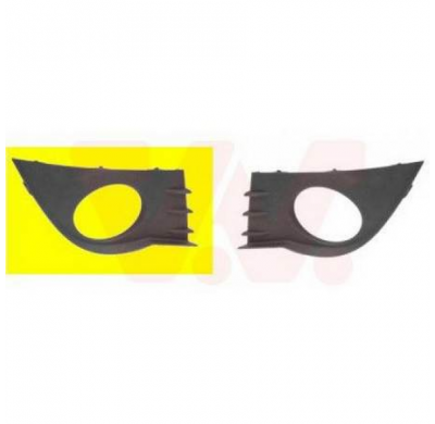 Renault Clio 05-*Rejilla Dch Paragolpes Delantero (Con Agujero Antiniebla)