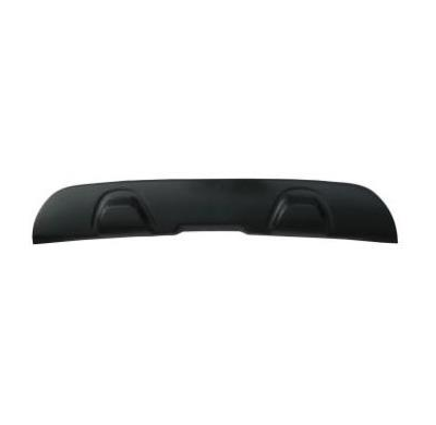 Renault Captur 13-*Spoiler Paragolpes Trasero Negro