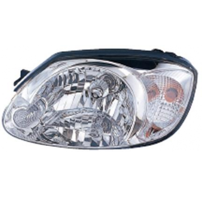 Hyundai Accent 03-*Faro Dch Con Regulac. Electrica Interm Blanco