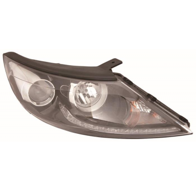 Kia Sportage 11-*Faro Dch Con Regulacion Manual/Electrica (Interior Negro) H7/H7 Led