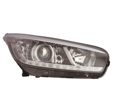 Kia Ceed 13-*Faro Dch Con Regulacion Electrica Con Motor Interior Negro (H7/H7/H7/Py21w/Led)