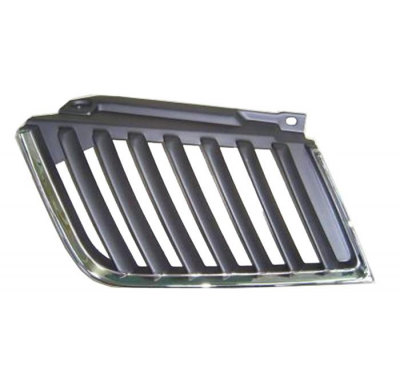 Mitsubishi L200 06-*Rejilla Izq Cromada/Para Pintar