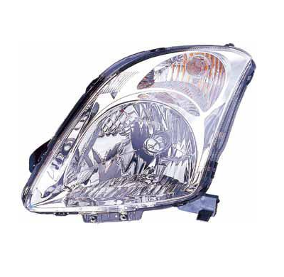 Suzuki Swift 05-*Faro Dch C/Reg. Electr.(Interior Cromado)