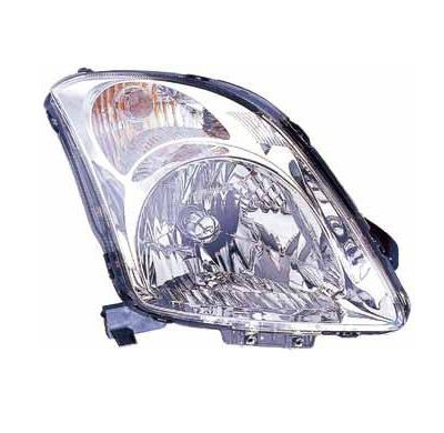 Suzuki Swift 05-*Faro Izq C/Reg. Electr.(Interior Cromado)