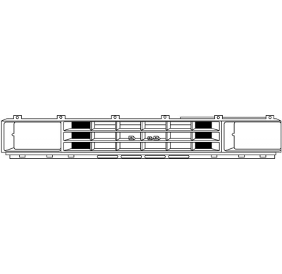 Toyota Hilux Ln55/56 87-*Rejilla Gris