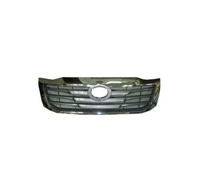 Toyota Hilux 11-*Rejilla Cromada + Gris