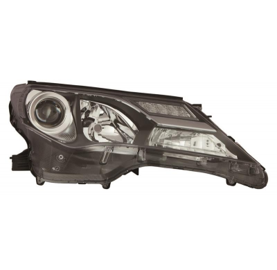 Toyota Rav4 13-*Faro Dch Con Regulacion Electrica Led (Interior Negro) Hb3/Hb3
