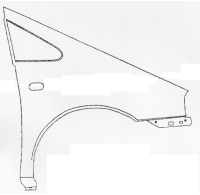 Vw Sharan 00-*Aleta Del Izq