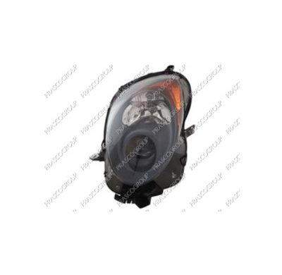 Optica Izda H7+h7 Electrica-C/Motor-Negra
