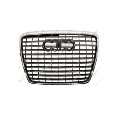 Rejilla Gris Plata Con Moldura Cromada A6 08>