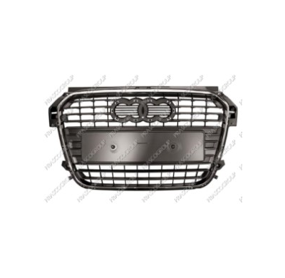 Rejilla Gris Con Moldura Cromada. A1 10>