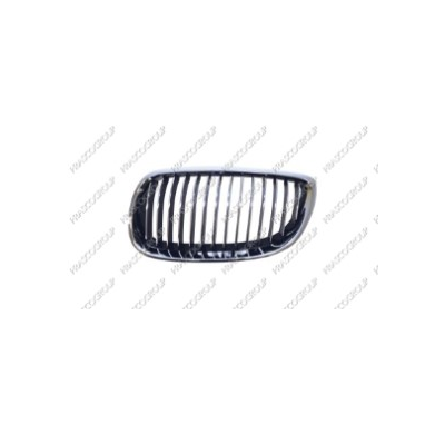 Rejilla Izquierda Cromada-Cromada-Negra