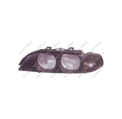 Cristal Faro Izquierdo Con Piloto Ahumado