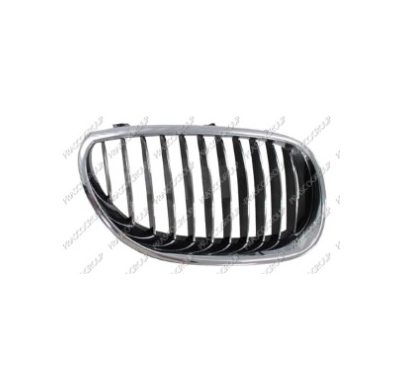 Rejilla Derecha Cromada-Negra