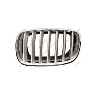 Rejilla Izquierda Cromada -Titanio