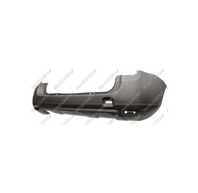 Parachoques Trasero Negro