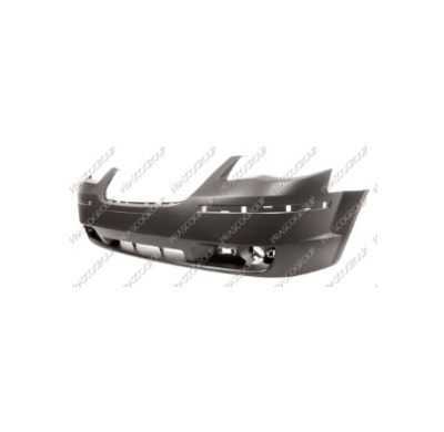 Paragolpes Delantero-Imprimado-Con Agujeros Moldura