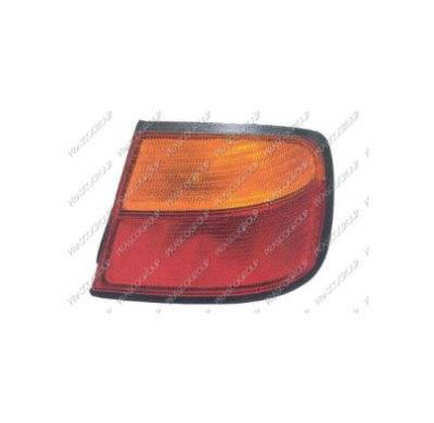 Piloto Tra. Der Exterior 4p.-Ambar/Rojo