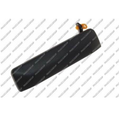 Maneta Exterior Delantera Izquierda-Negra/Lisa Nissan Terrano Ii 1997->1999