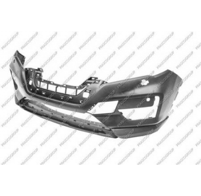 Paragolpes Delantero Negro-Liso a Imprimar-Con Agujeros Sensores De Aparcamiento Y Lavafaros Nissan X-Trail 2017->