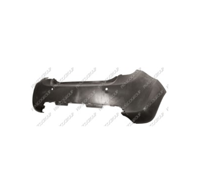 Paragolpes Trasero Gris Oscuro Con  Agujeros Para Sensor Spark 09>