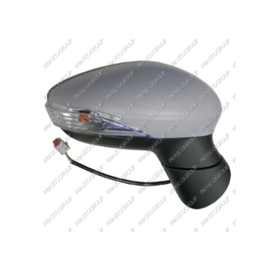 Retrovisor Dch Para Pintar Con Piloto Asferico Cromado Fiesta 13>