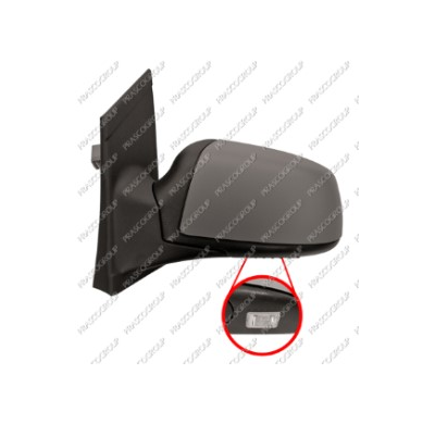 Espejo Focus Electrico.Termico.Imprimado Izq 05> Con Luz Cortesia