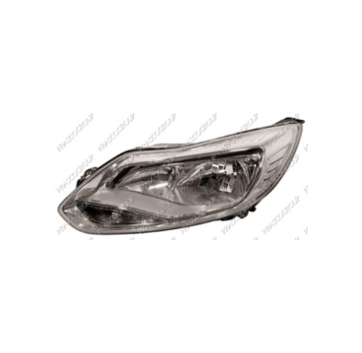 Optica I H1+h7 Regulacion Electrica-Con Motor (Interior Cromada).Focus 11