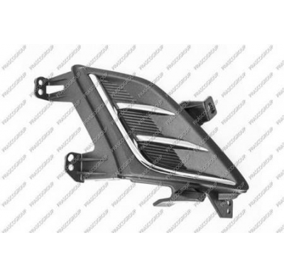 Rejilla Derecha Paragolpes-Negra-Con Marco Cromado Ford Focus 2018->