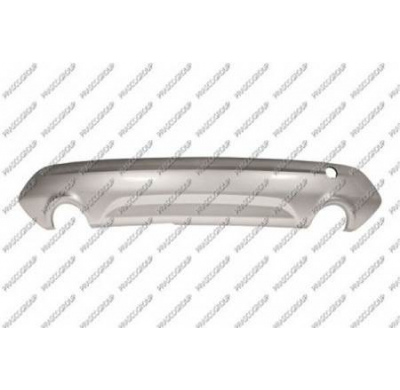 Spoiler Paragolpes Trasero-Griso/Plata-Con Escape Doble Ford Kuga 2012->