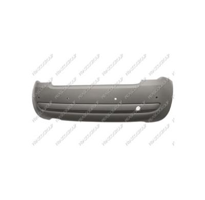 Paragolpes Trasero Imprimado Con Agujeros Sensor 500 07>